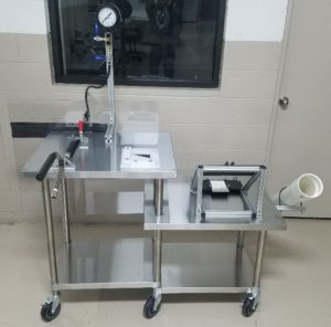 Note:  TS wand, DHP gauge, testing fixture and cutting guide are sold with the “Thermal Shock testing unit”.