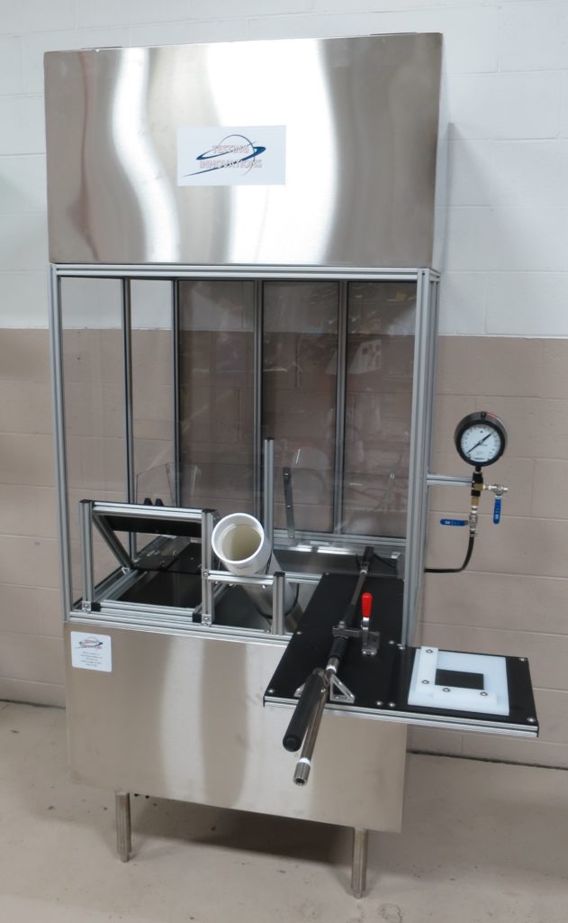 Note:  TS wand, DHP gauge, testing fixture and cutting guide are sold with the “Thermal Shock testing unit”.